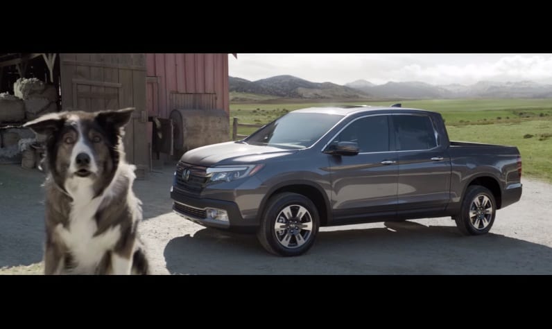 honda ridgeline superbowl