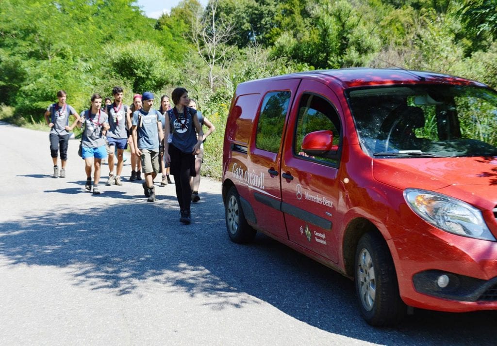 Mercedes-Benz si Cercetasii Romaniei – Camp Pierdut in padure (2)