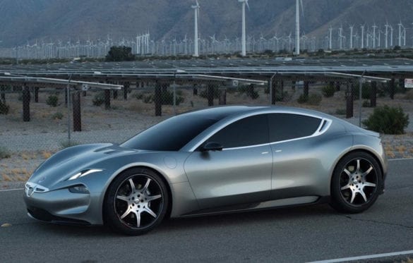 model electric Fisker EMotion