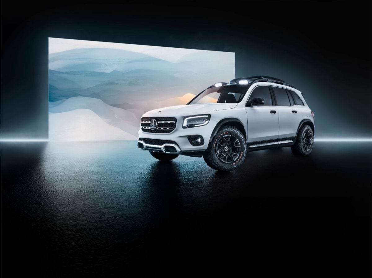 Mercedes-Benz a prezentat GLB Concept, un viitor SUV compact cu 7 locuri