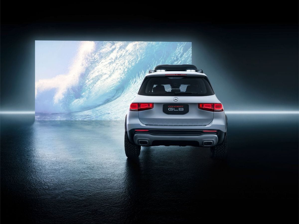 Mercedes-Benz a prezentat GLB Concept, un viitor SUV compact cu 7 locuri