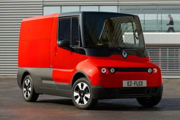 Renault a prezentat utilitara electric EZ-Flex