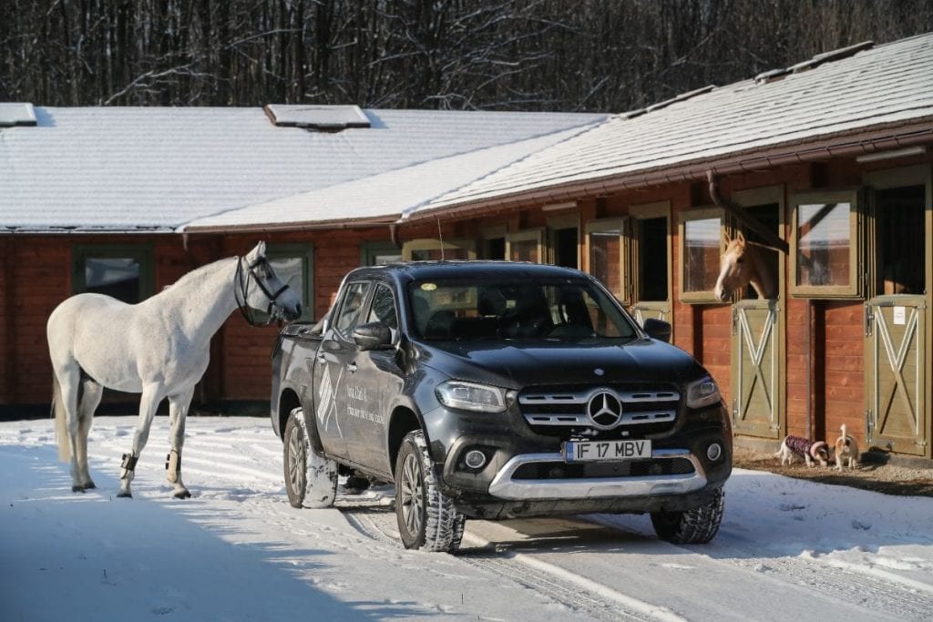 Cu Mercedes-Benz Clasa X la Eden Ranch: Întoarcerea la natură