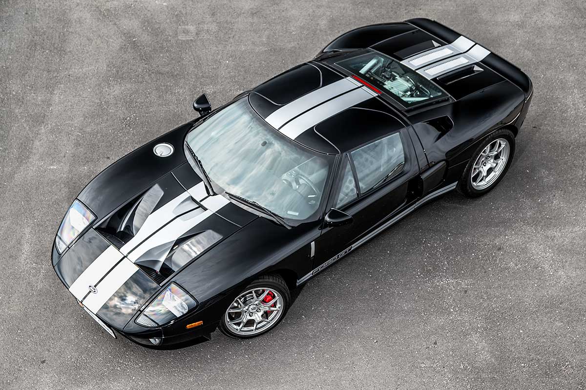 ford gt: Pedigree de campion