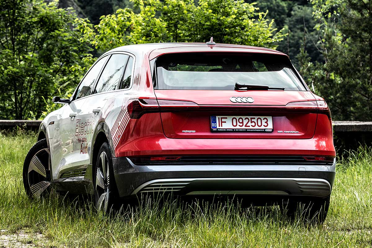 Test Audi e-tron: Curentul progresist
