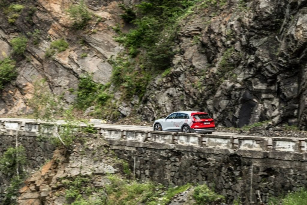 Test Audi e-tron: Curentul progresist