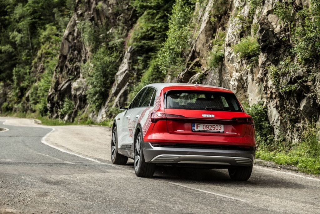 Test Audi e-tron: Curentul progresist
