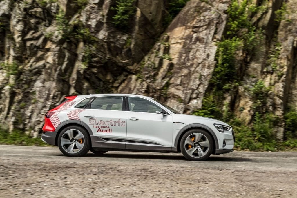Test Audi e-tron: Curentul progresist