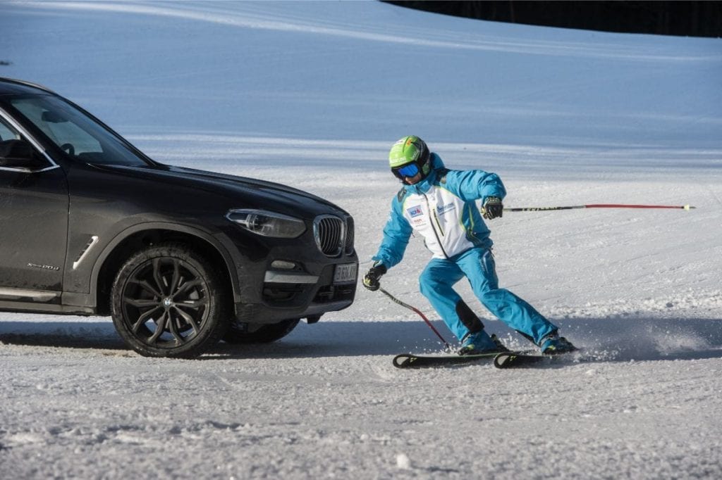Test BMW X3 pe pârtie la Sinaia: Și la noi ca afară