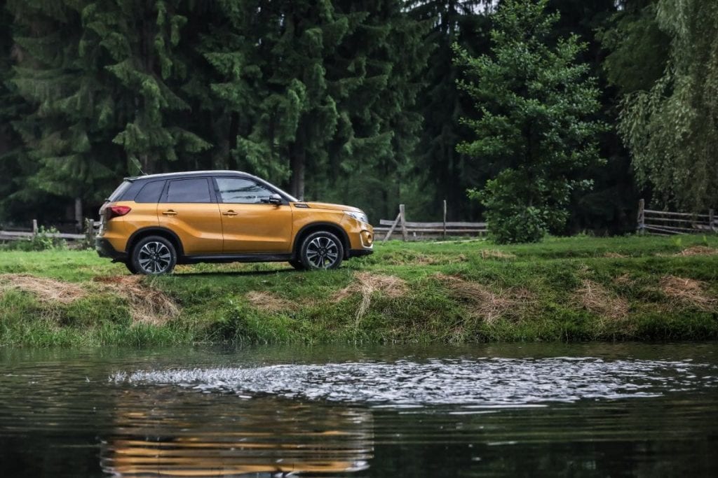 Test Suzuki Vitara Allgrip: În amonte