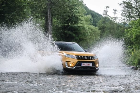 Test Suzuki Vitara Allgrip: În amonte