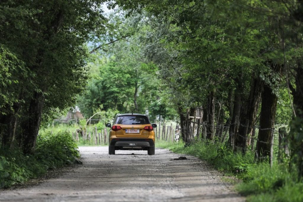 Test Suzuki Vitara Allgrip: În amonte