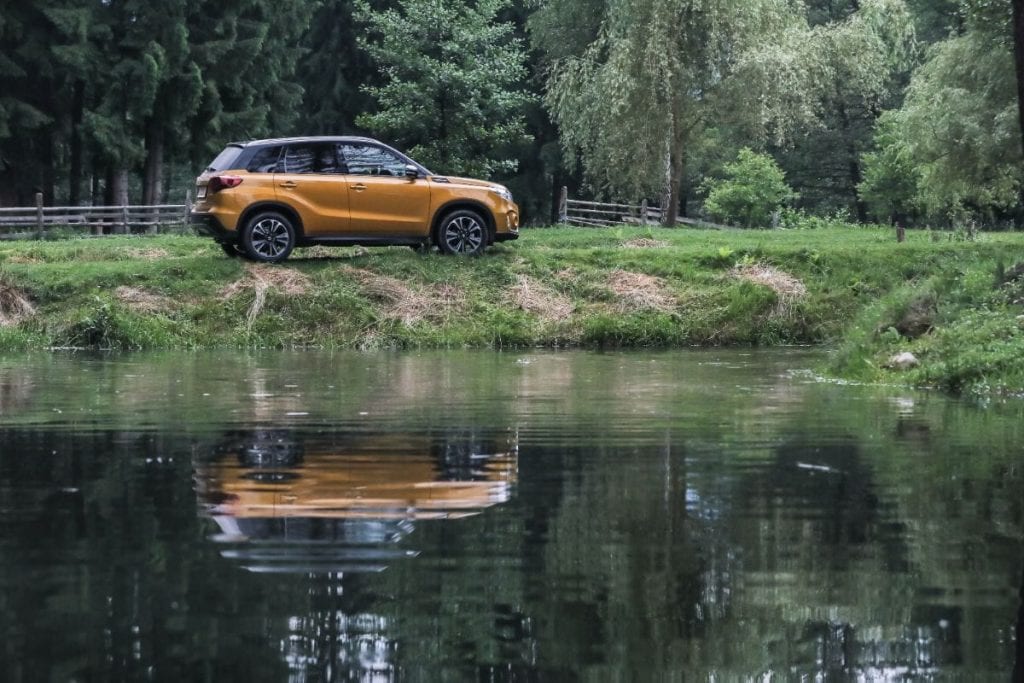 Test Suzuki Vitara Allgrip: În amonte