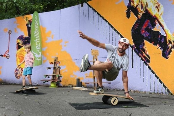 Echilibrescu, producător de plăci de echilibru și longboard-uri românești: Echilibru