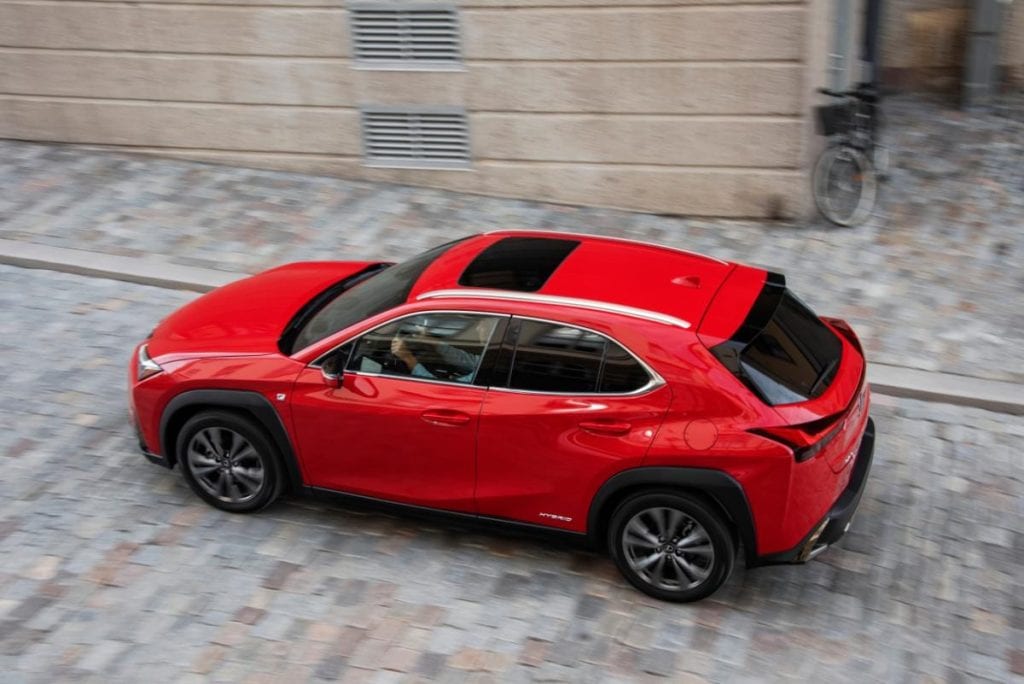 Test Lexus UX: Eye catcher