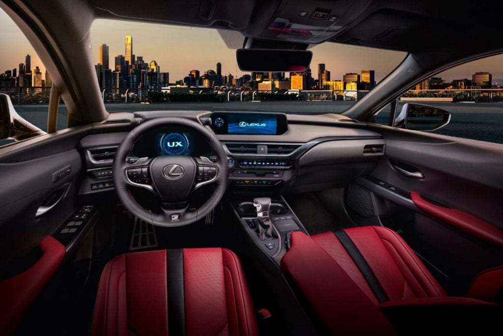 Test Lexus UX: Eye catcher