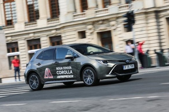 Test Toyota Corolla Hybrid: Gerovital