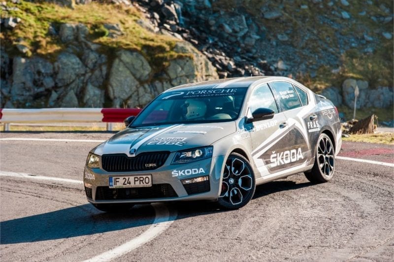 Record Skoda Octavia RS pe Transfăgărășan: Muntele nostru
