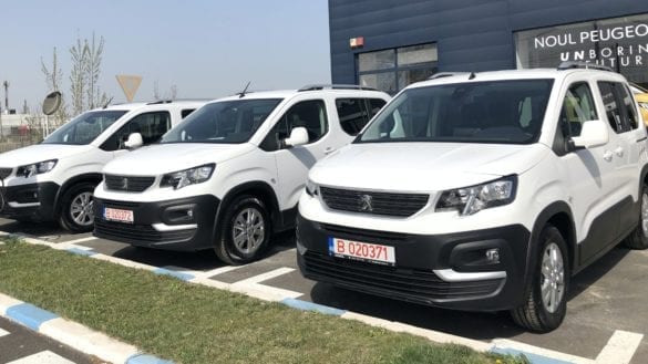 Peugeot Rifter, oferite de Trust Motors Institutului Matei Balș