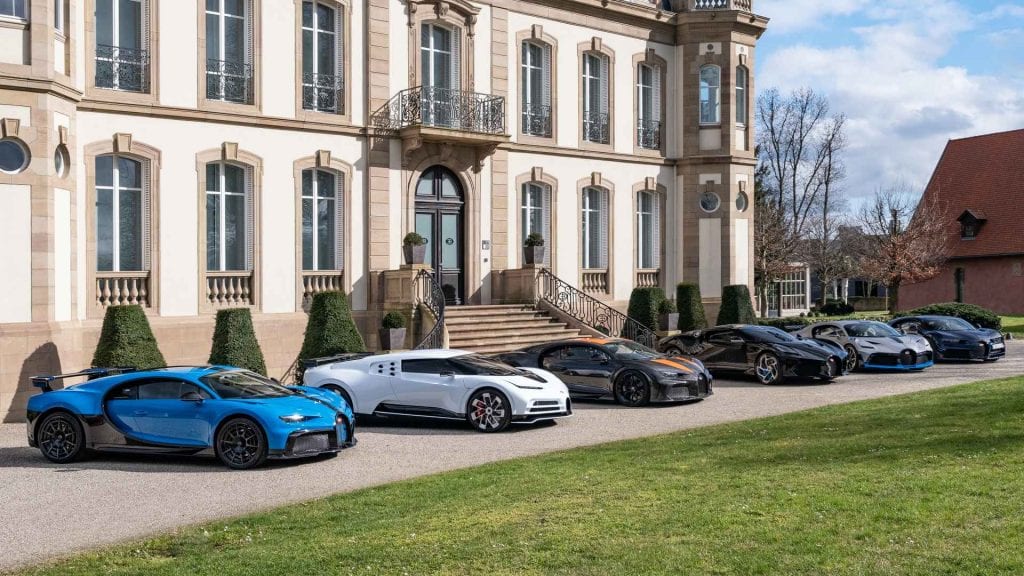 Versiuni Bugatti Chiron