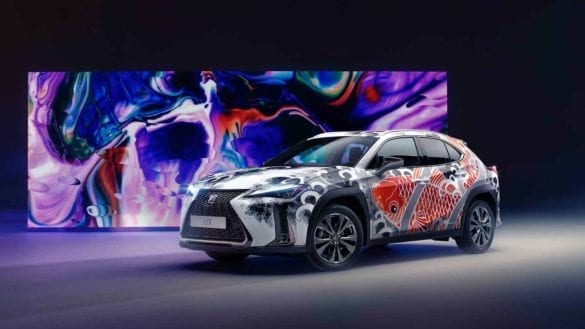 Lexus UX Tattoo Art Car