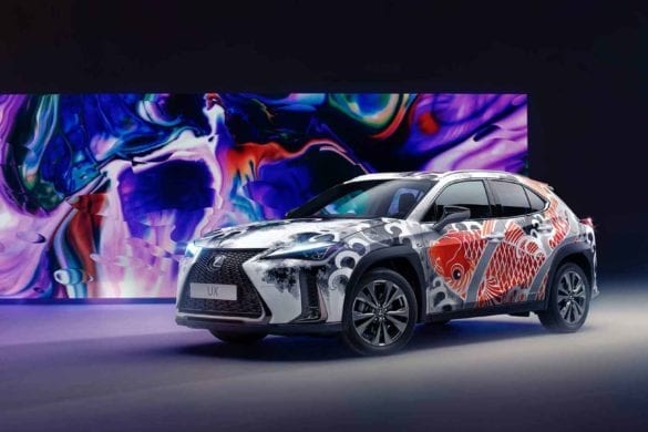 Lexus UX Tattoo Art Car