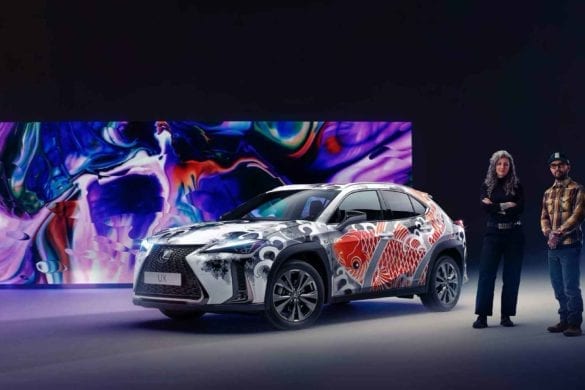 Lexus UX Tattoo Art Car