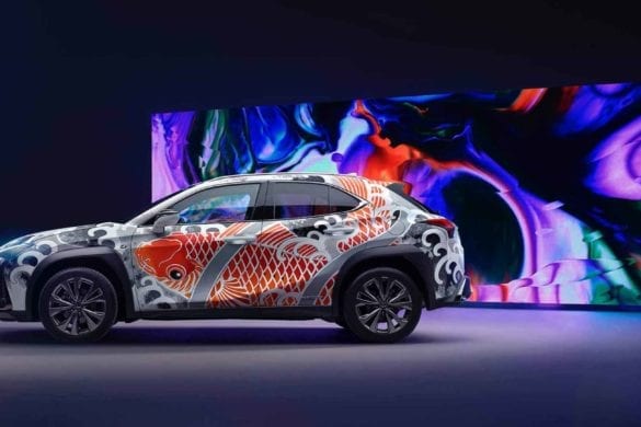 Lexus UX Tattoo Art Car