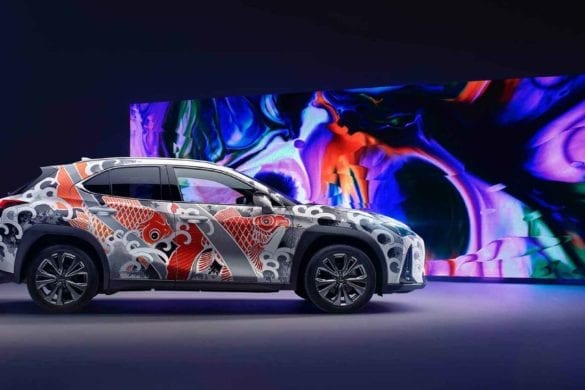 Lexus UX Tattoo Art Car