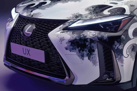 Lexus UX Tattoo Art Car