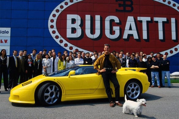 Bugatti EB110 si Michael Schumacher__turboMAG_001