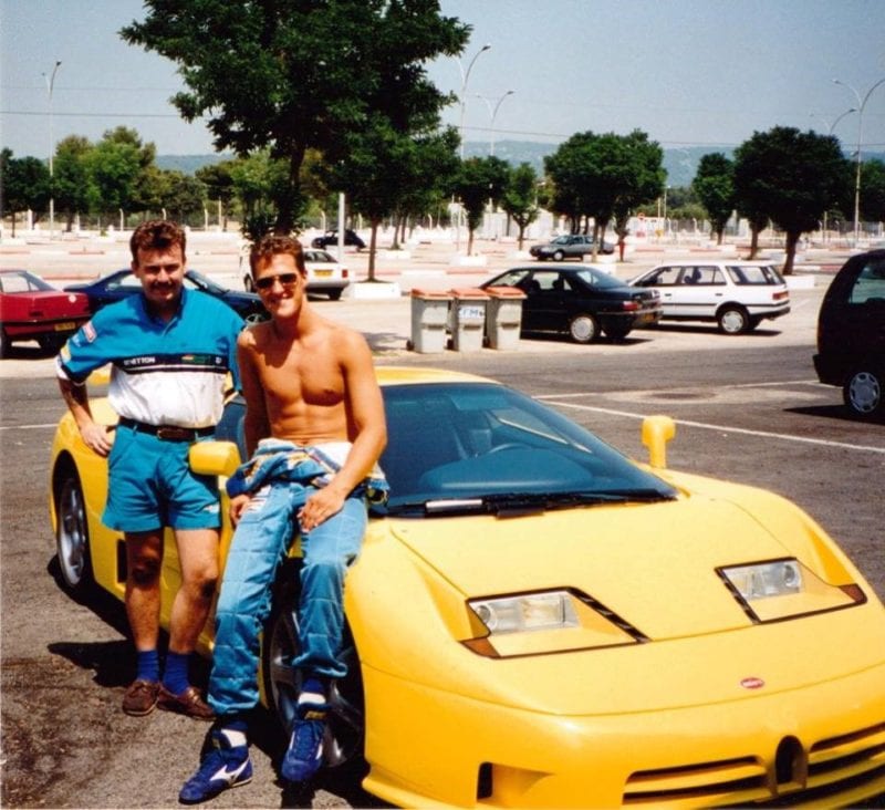Bugatti EB110 si Michael Schumacher__turboMAG_010