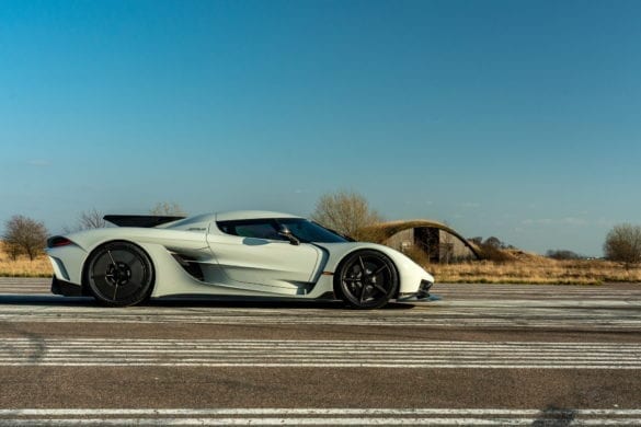 Koenigsegg Jesko Absolut, pe pistă