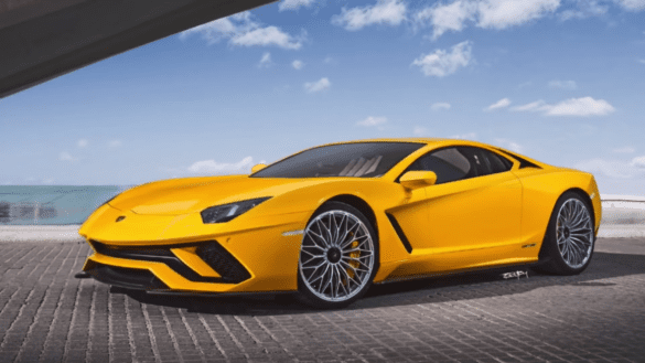 Lamborghini Avendator GT: randare