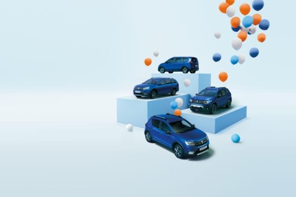 DACIA DUSTER II (HJD), DACIA LODGY STEPWAY (J92), DACIA LOGAN MCV II STEPWAY (K52 Cross), DACIA SANDERO STEPWAY II (B52 Cross) Dacia, ediție aniversară 15 Years