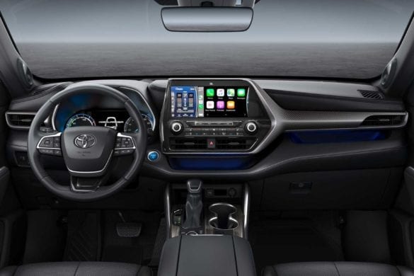 2020-toyota-highlander-for-europe (2) Toyota Highlander Hybrid vine în Europa