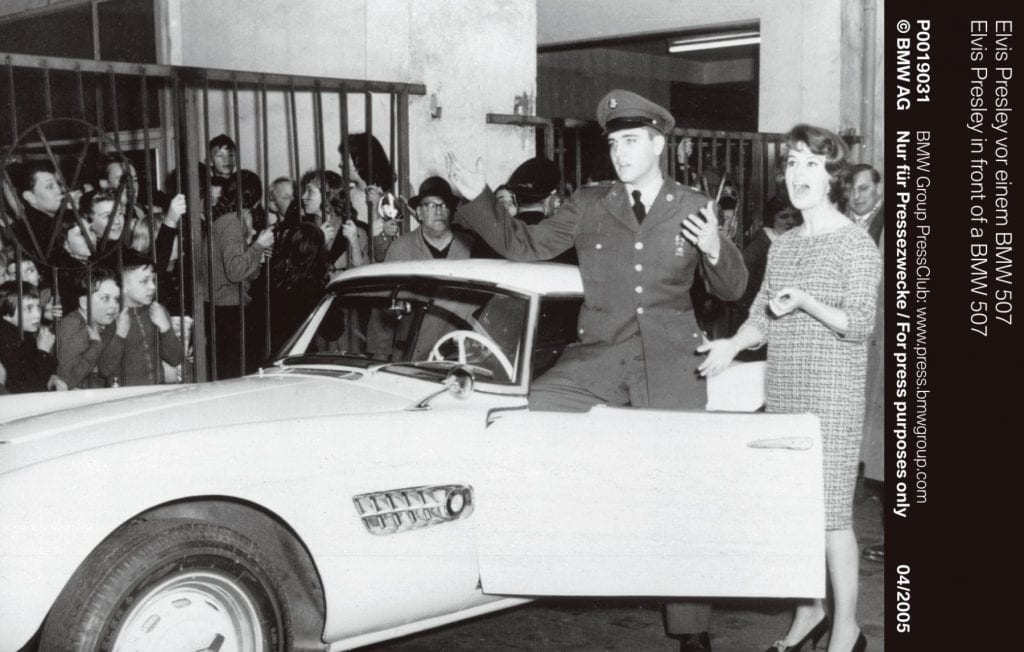 bmw 507 elvis presley