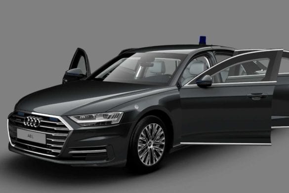 Audi A8 L Security, limuzină blindată de ocazie