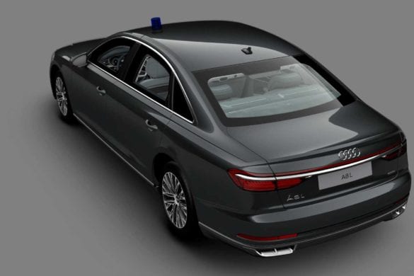 Audi A8 L Security, limuzină blindată de ocazie