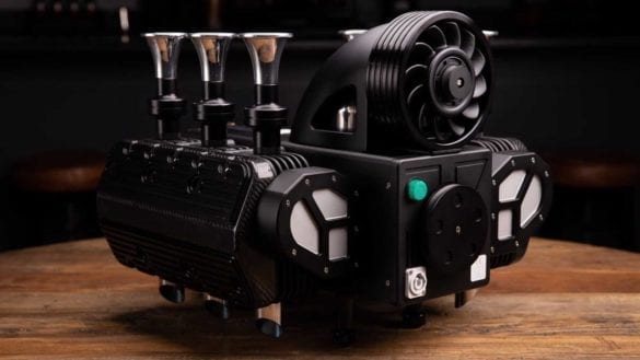 Espressor Super Veloce inspirat de Porsche 911 993