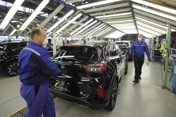fabrica-ford-craiova-masuri-covid-19-2 Ford Craiova: primele imagini după reînceperea producției