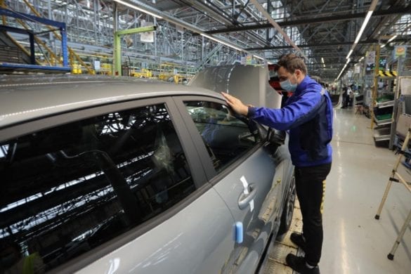 fabrica-ford-craiova-masuri-covid-19-4 Ford Craiova: primele imagini după reînceperea producției