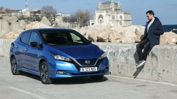 Nissan Leaf e+, test EcoWheels în România