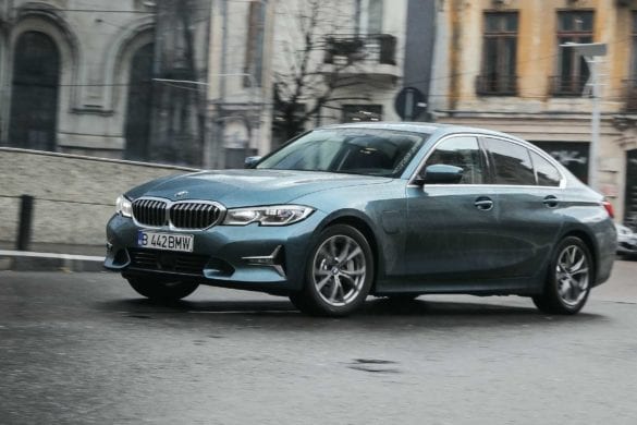 BMW 330e: test EcoWheels