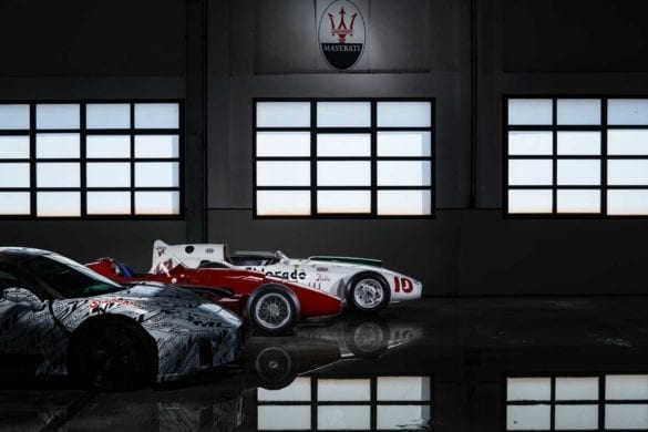 maserati-mc20-prototip-250f-eldorado Prototipul Maserati MC20, alături de Eldorado și 250F