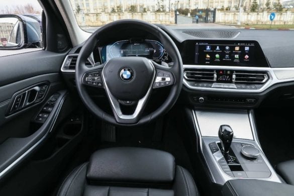 BMW 330e: test EcoWheels