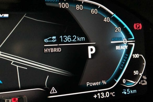 BMW 330e: test EcoWheels