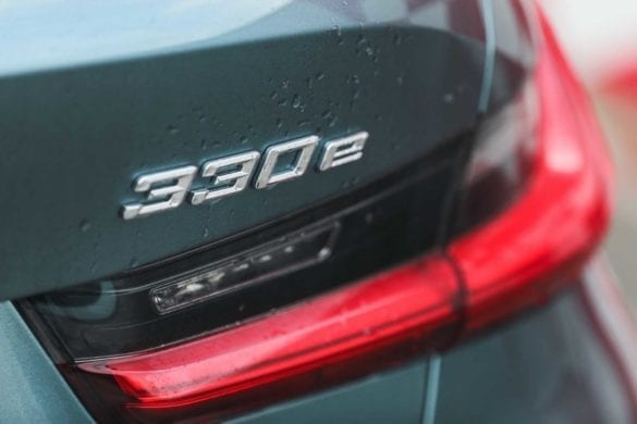 BMW 330e: test EcoWheels