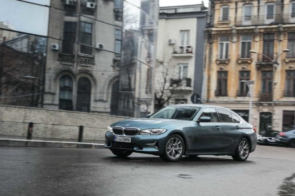 BMW 330e: test EcoWheels