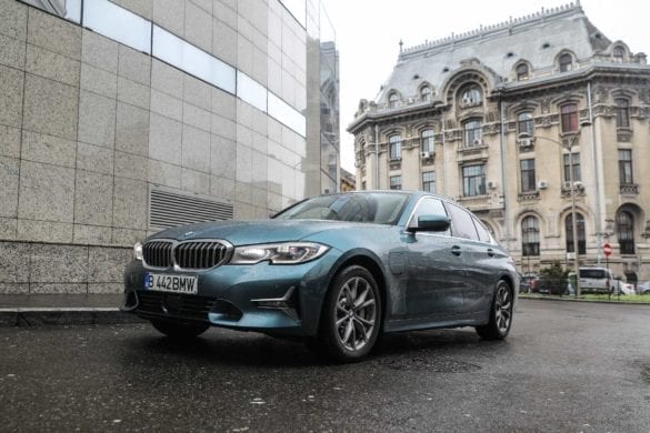 BMW 330e: test EcoWheels